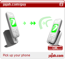 Jajah widget call animation