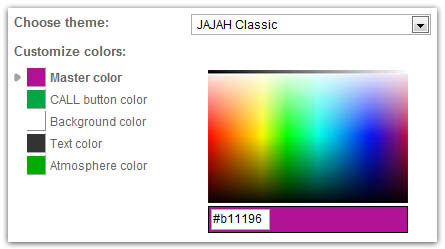 Editor - Customize colors